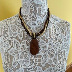 Elegant Multi-Strand Beaded Necklace